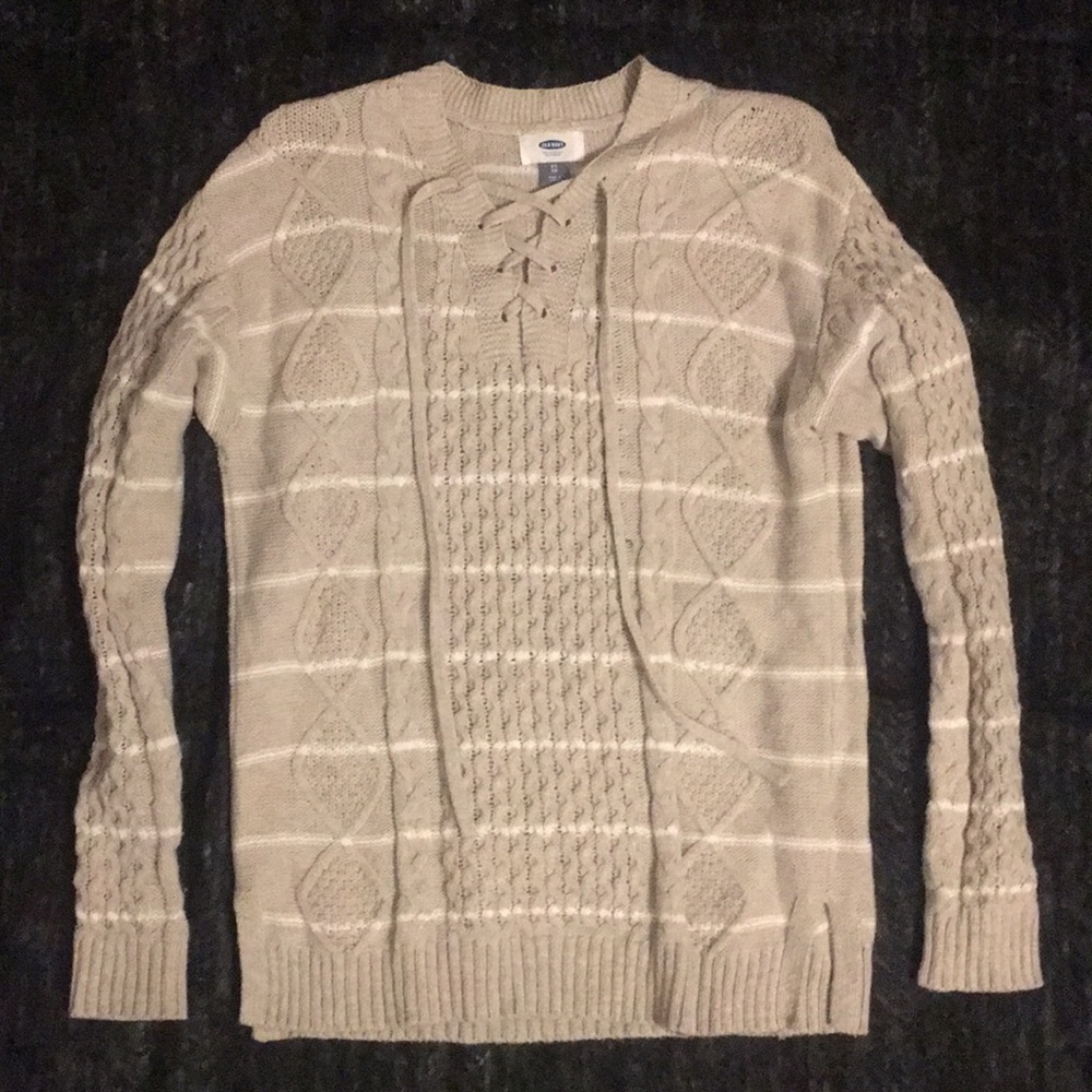 Tan sweater